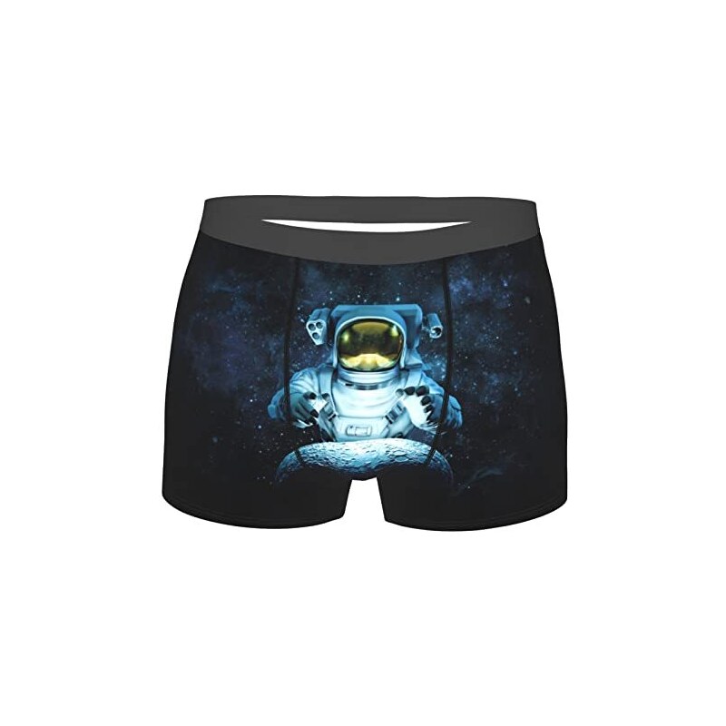Boxer Uomo Divertente Con Stampa Banana, Intimo Elasticizzato E Traspirante, Confezione Regalo