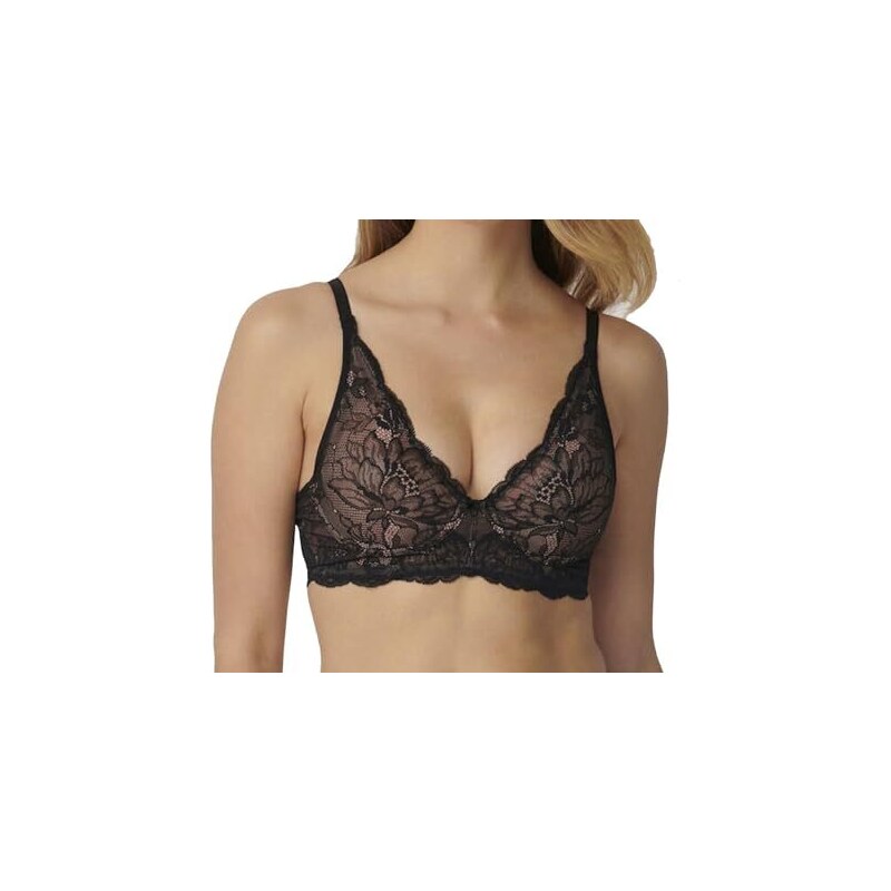Reggiseno Donna Triumph Amourette Charm Delight P – Pizzo Bicolore, Coppe Decorate, Colore Fresh Polvere