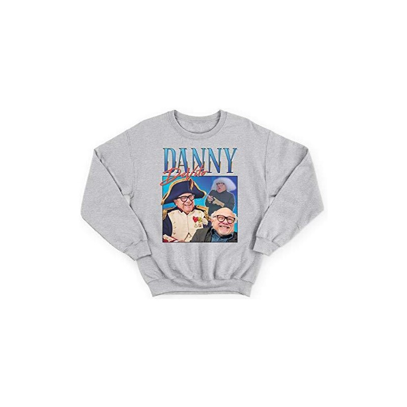 short Danny DeVito Homage Top Funny Movie Film Icon Retro 90's Vintage