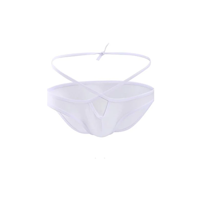 Slip da uomo, in rete, biancheria intima da uomo, slip per uomo, tinta unita, trasparente, comodi, con perizoma, ad asciugatura rapida, biancheria