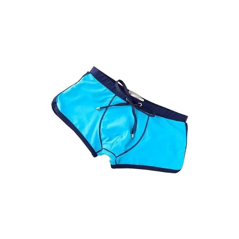 HOM Abaco - Pantaloncini Da Bagno E Da Tavola Uomo - Stampa Barocco, Slip In Rete, Cintura Con Laccio, Certificato OEKO-TEX