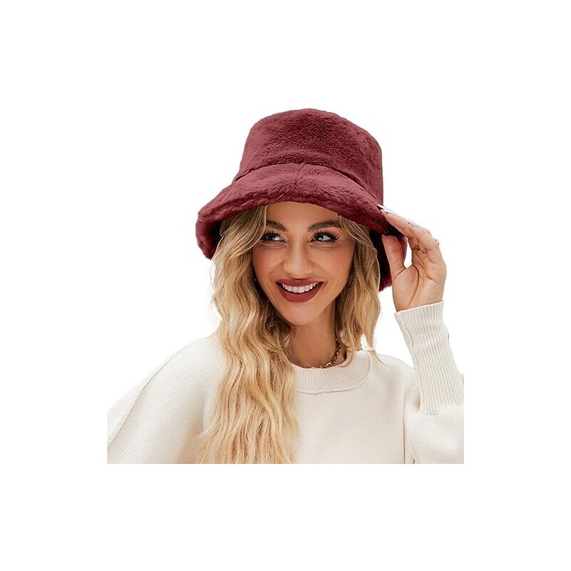 Flexfit Cappello Da Pescatore Unisex A Quadri - Check Bucket Hat - Taglia Unica