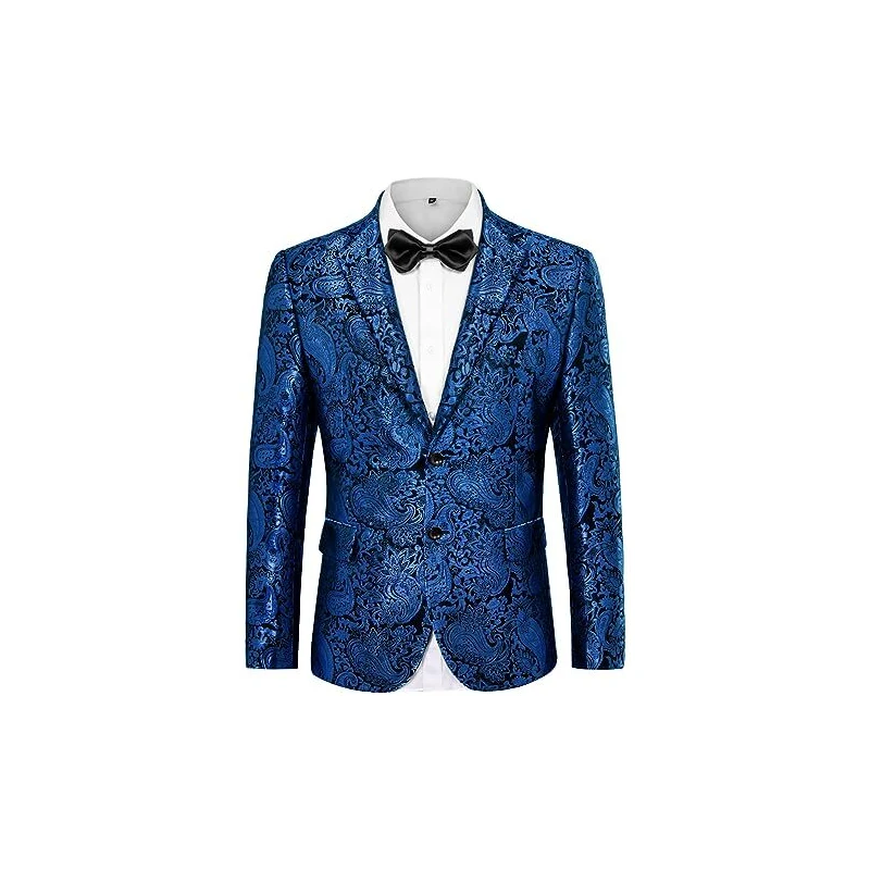 Giacca Uomo PAUL JONES In Velluto A Coste – Slim Fit Blazer Sportivo Marrone
