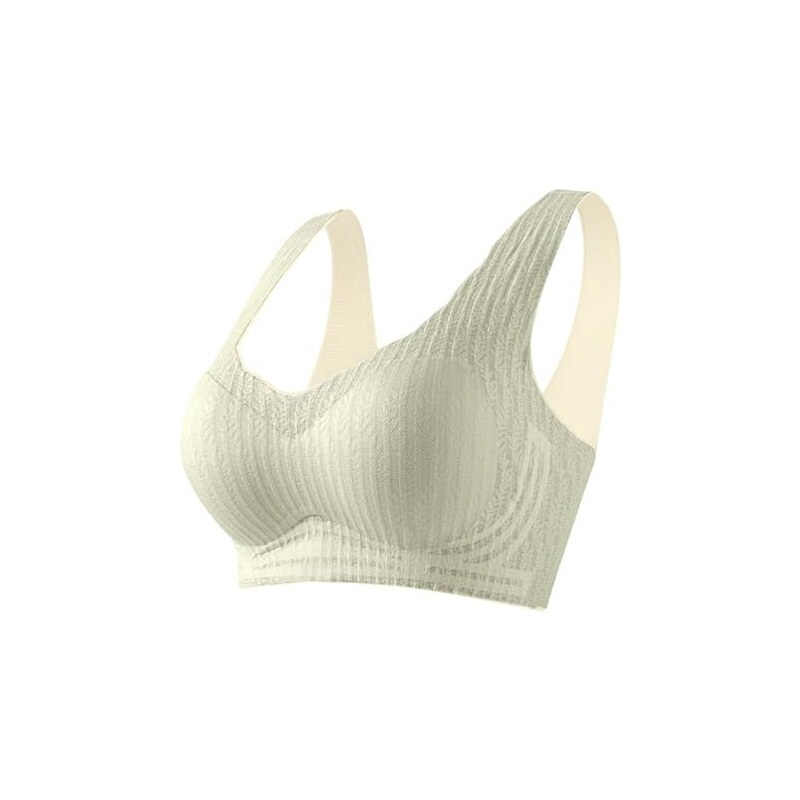 Reggiseno Cotone Senza Ferretto DANISH ENDURANCE In Fibra Di Bambù, Intimo Donna Morbido, Senza Cuciture, Beige Nude, X-Small/Small Reggiseno Senza Ferretto - 8