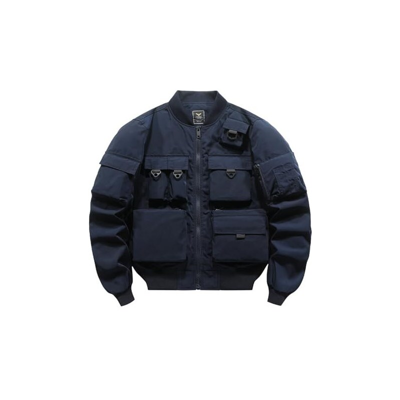 Giacca Camicia Jachs New York Uomo In Misto Lana Con Sherpa, Foderata, Blu, Taglia XL