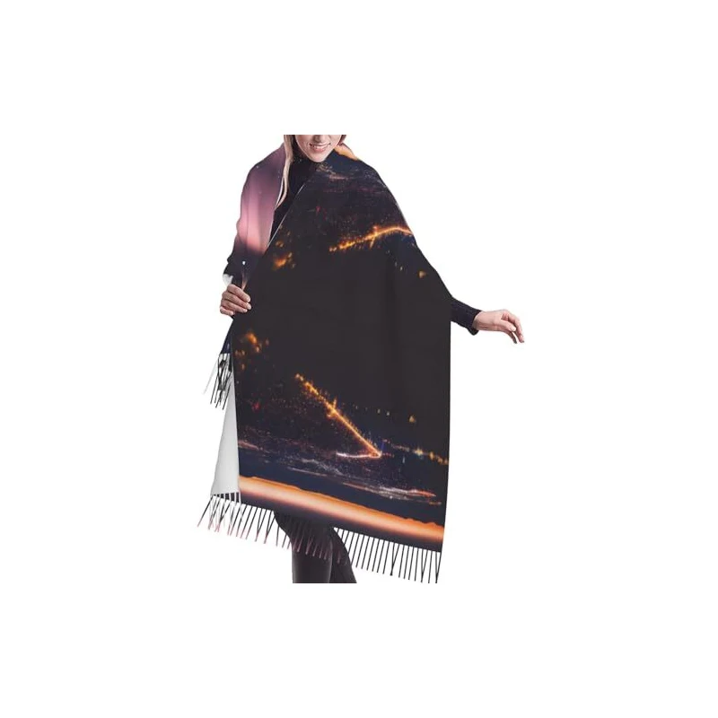 LumiSyne Donna Moda Sciarpa Di Seta Collana Facile Fibbia Magnetica Con Strass Bling Piccolo Stretta Fazzoletto Decorativo Collana Choker Foulard Fascia Per Capelli Copricapo Sciarpa Con Ciondolo