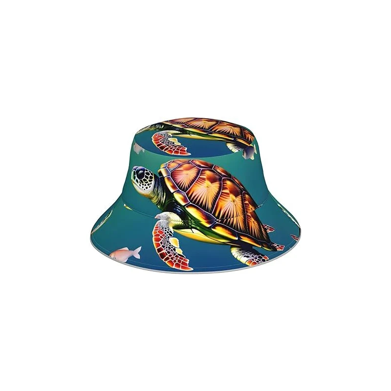 Cappello alla pescatora con protezione solare, comodo e traspirante, cappello da pescatore a tesa larga, protezione dai raggi UV, cappello da pesca, escursionismo, safari, per uomini e donne, Orange1