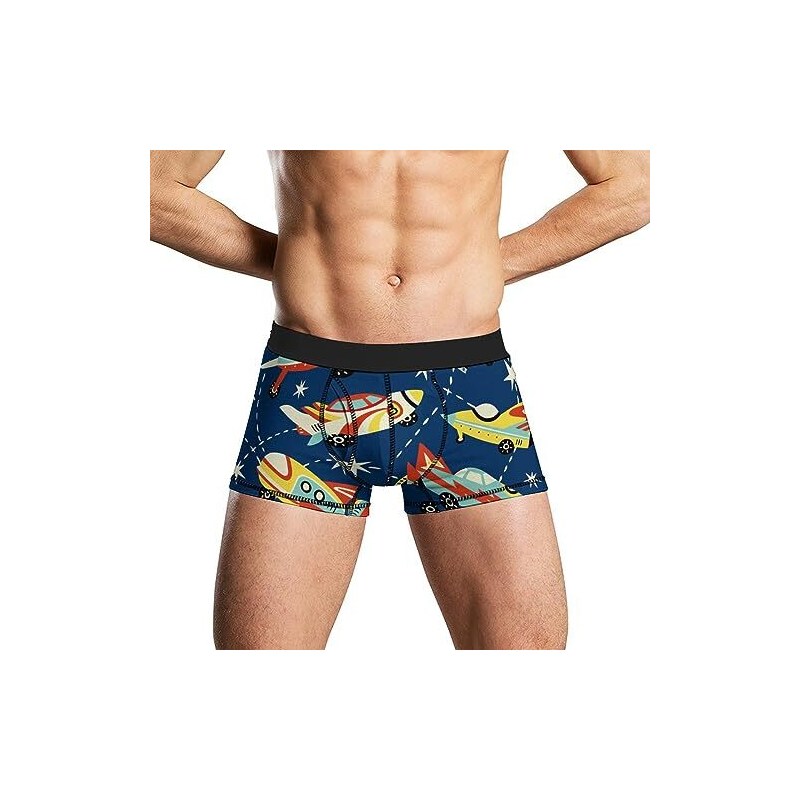 Boxer Uomo AO In Modal E Spandex - Vita Bassa, Traspiranti, Taglie Fino A 6XL