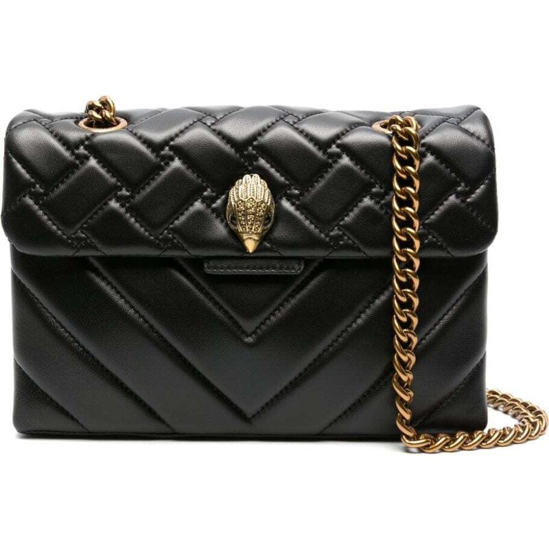 Kurt Geiger ciabatte in pelle trapuntata Kensington nero