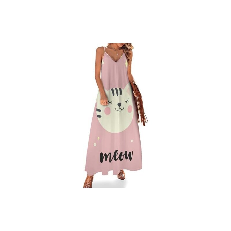 Maxi abito a righe Maxine nero e crema a righe online