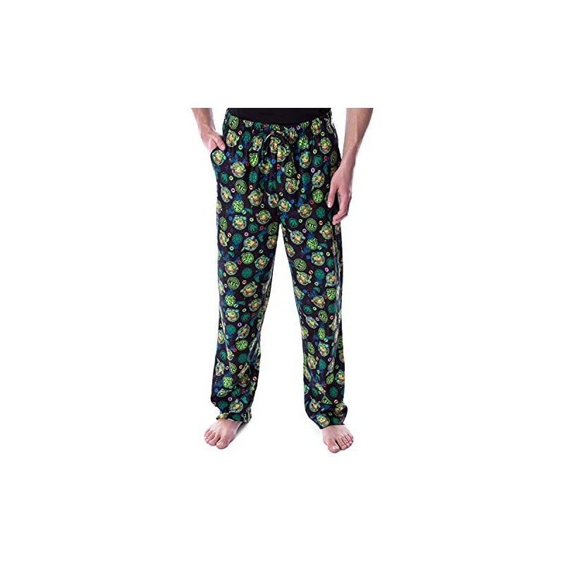 INTIMO Nickelodeon Men's Teenage Mutant Ninja Turtles TMNT Allover