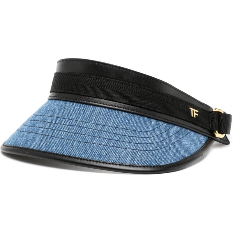 TOM FORD Visiera denim - Blu