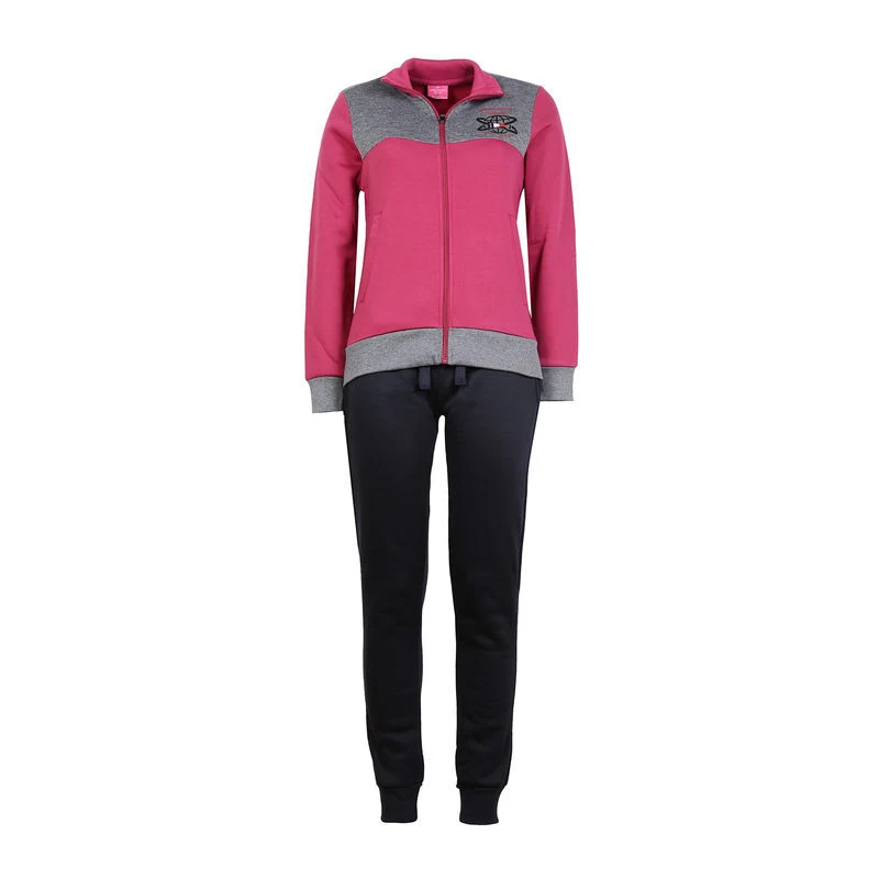 Tuta Sportiva Invernale Donna 2 Pezzi - Felpa Con Cappuccio E Pantaloni, Cotone Leggero, Taglie Forti, Per Corsa E Casual
