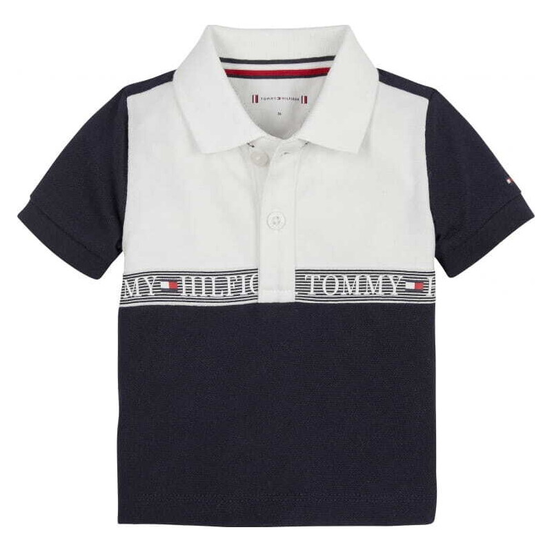polo tommy hilfiger bianca