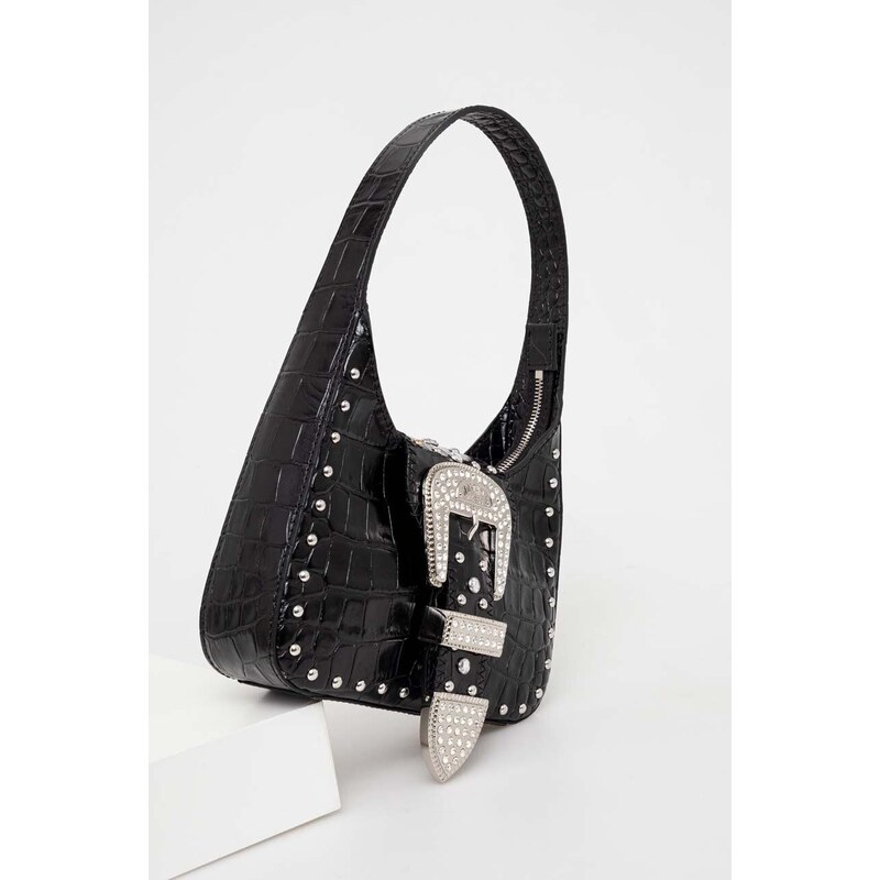 Moschino Jeans borsa a mano in pelle