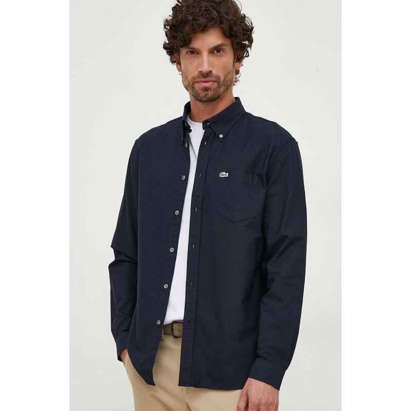 Camicie lacoste uomo hot sale manica lunga