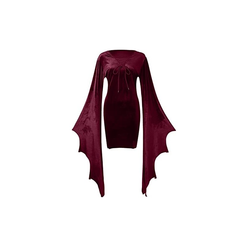 Abito da ballo vittoriano in stile rococò Abito in costume retrò con maniche svasate Costume cosplay in cotone di pizzo in travestimento Carnevale Abito da ballo vittoriano in stile rococò Abito in costume retrò con maniche svasate Costume cosplay in cotone di pizzo in travestimento Carnevale