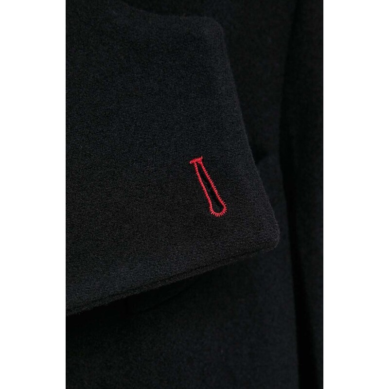 Victoria Beckham cappotto in lana colore nero
