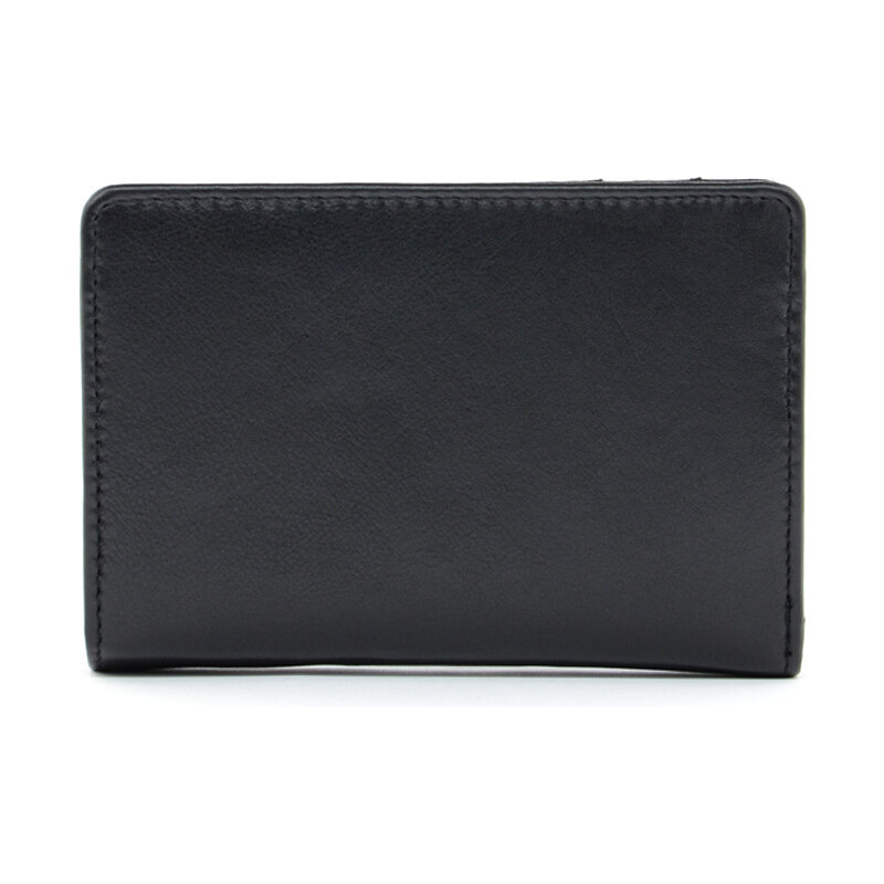 Tosca Blu portafoglio medio basic nero