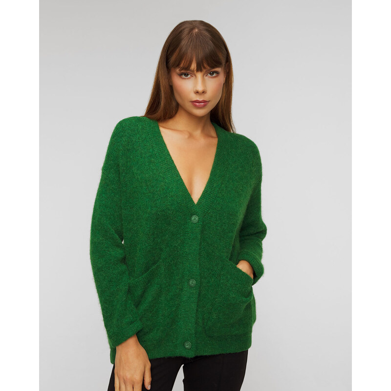Cardigan In Alpaca Da Donna Deha