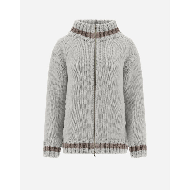 Herno CARDIGAN RESORT IN INFINITY E CHENILLE KNIT