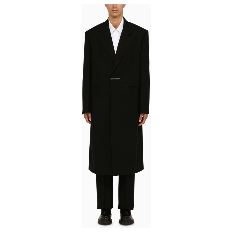Givenchy Cappotto sartoriale nero in lana