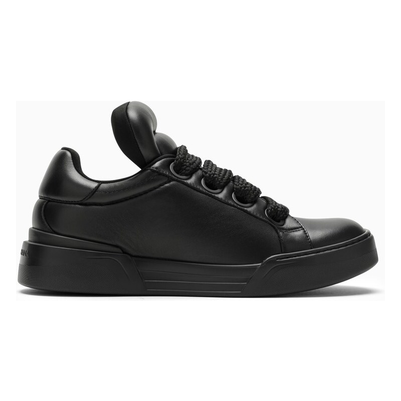 Dolce&Gabbana Sneaker Mega Skate nera in nappa