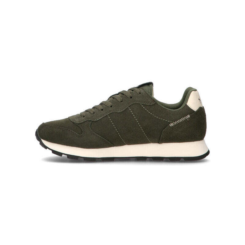 SUN68 Sneaker Uomo Verde In Pelle SNEAKERS Stileo it sun68-sneaker-uomo-verde-in-pelle-sneakers-stileo-it