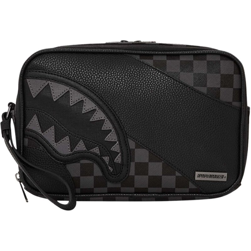 Set di scacchi Club Black in bag (figure + scacchiera rotante