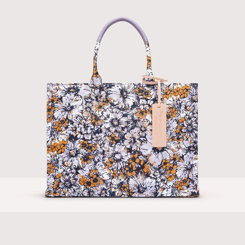 Coccinelle Never Without Bag Cross Flower Print Medium