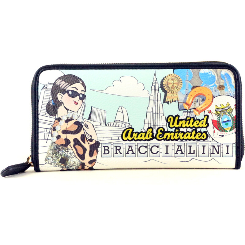 Braccialini Cartoline Portafogli donna B17379_126 UNICO