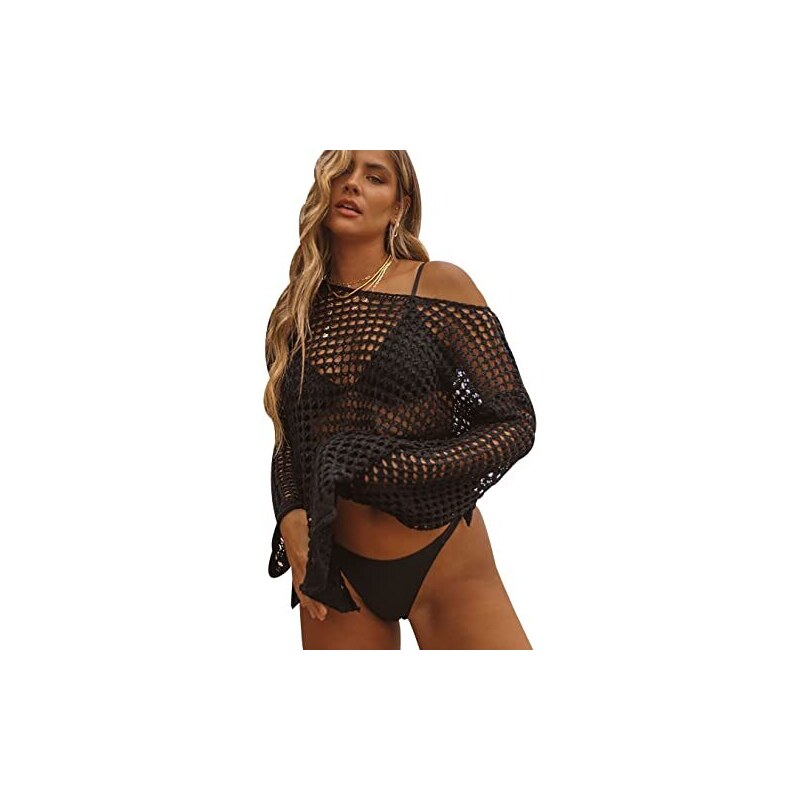 Poncho Copricostume Da Spiaggia Donna – Vestito Estivo In Chiffon – Multicolore – Caftano Leggero