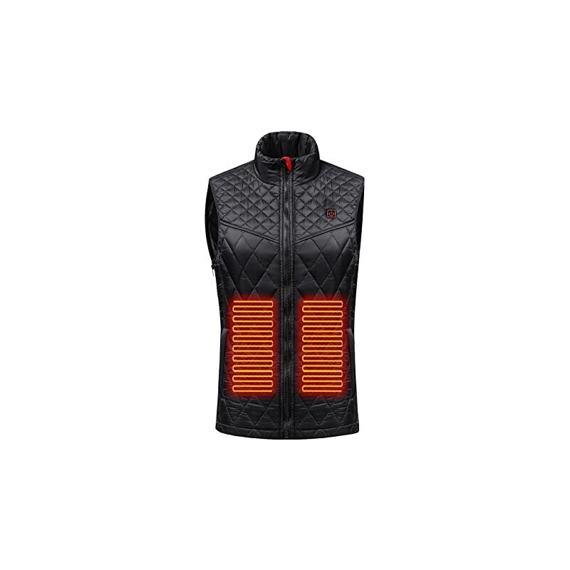 Gilet Riscaldato Donna USB - Maglia Termica Elettrica Regolabile Per Esterno - Foto 8