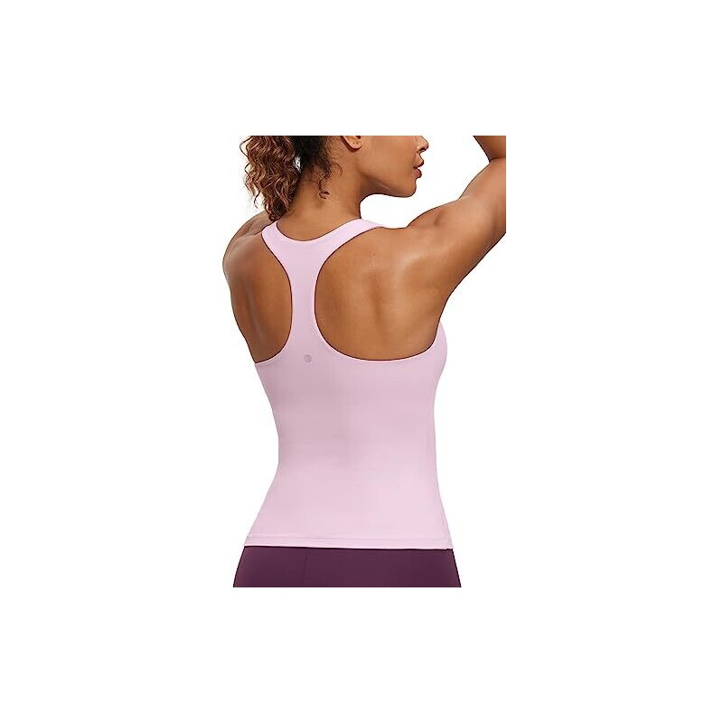 Canottiera Da Allenamento CRZ YOGA Butterluxe - Scollo Americano, Reggiseno Integrato, Per Donna - Foto 8