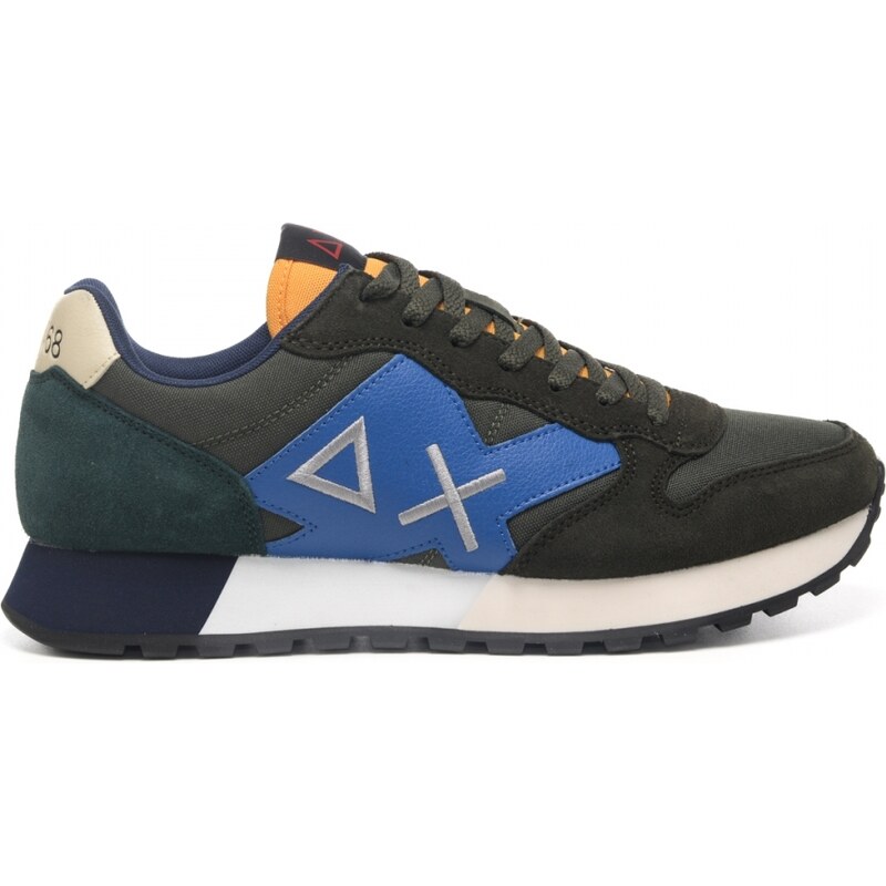 SUN 68 SNEAKERS: Sneakers Ally in camoscio e tessuto | Sneakers Sun 68