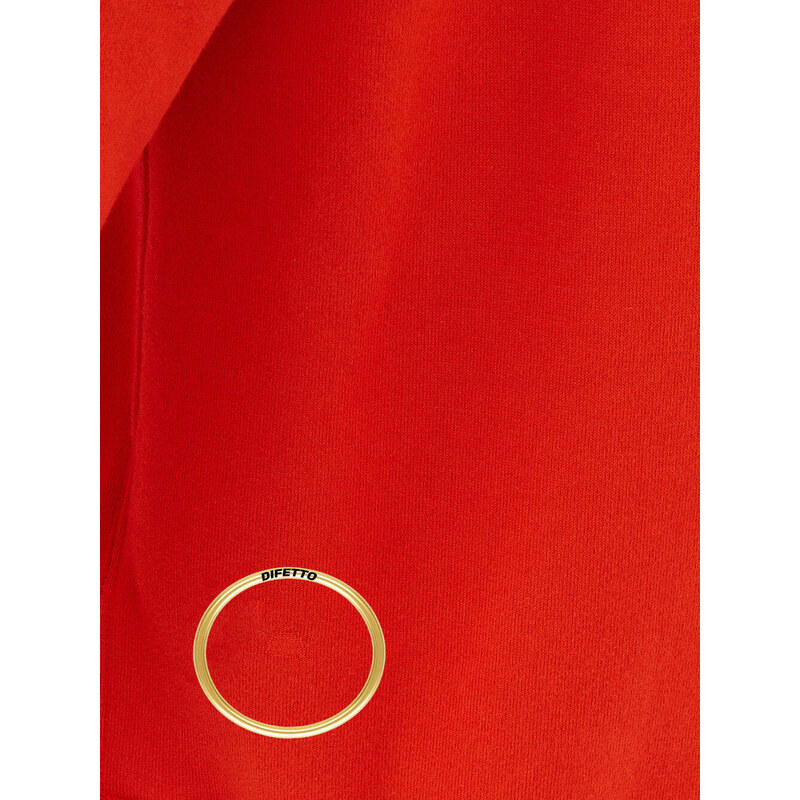Felpa Oversized Valentino in arancione XS Arancione 2000000011202