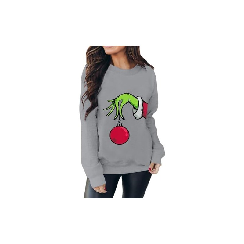 ASTANFY Felpa Donna Girocollo Maniche Lunghe Leggera - Simpatica Zia - Idea Regalo