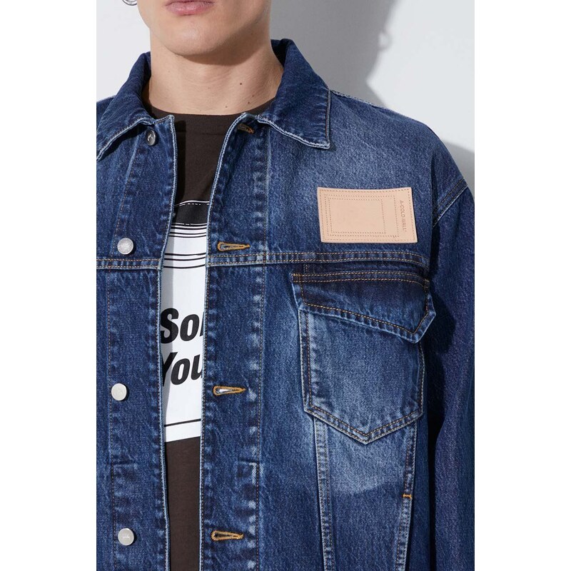 A-COLD-WALL* giacca di jeans VINTAGE WASH DENIM JACKET uomo ACWMH049