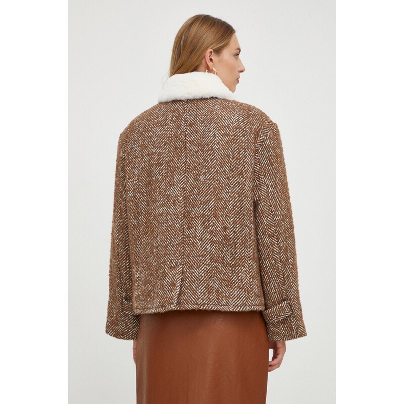 Custommade giacca in misto lana