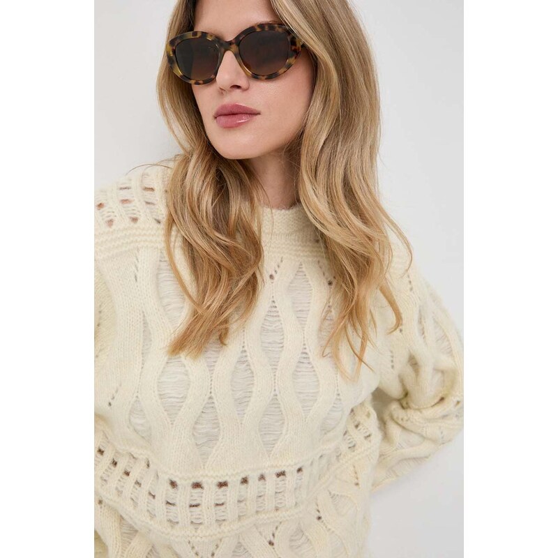 Silvian Heach maglione in misto lana donna colore beige