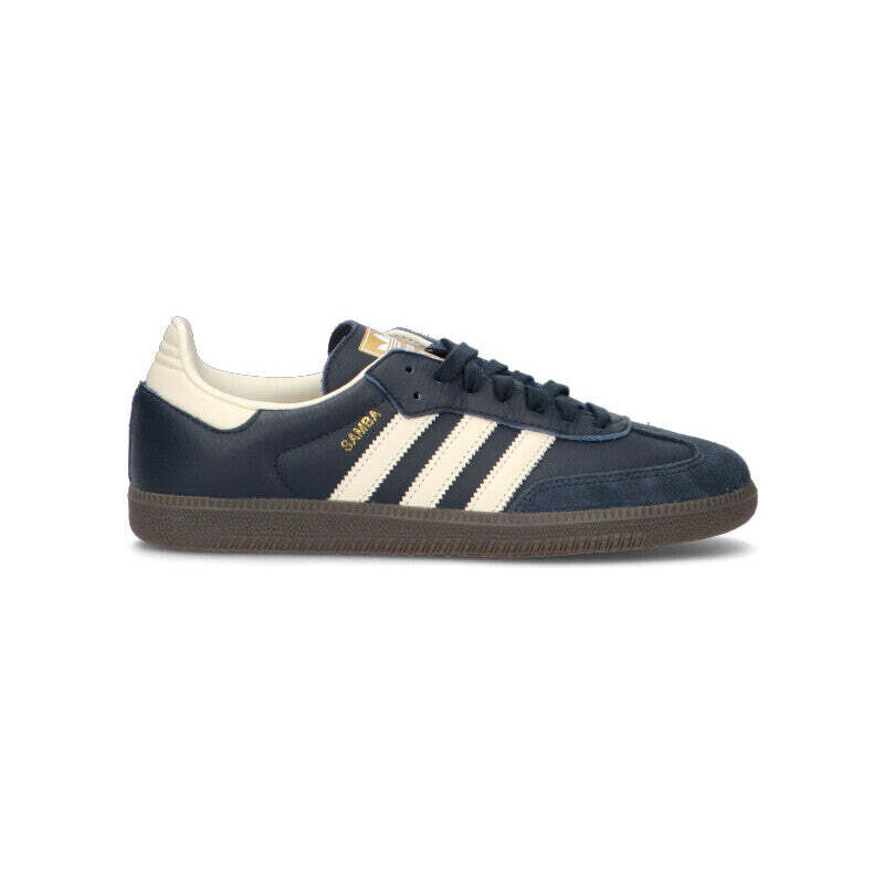 ADIDAS SAMBA Sneaker uomo blu in pelle SNEAKERS Stileo