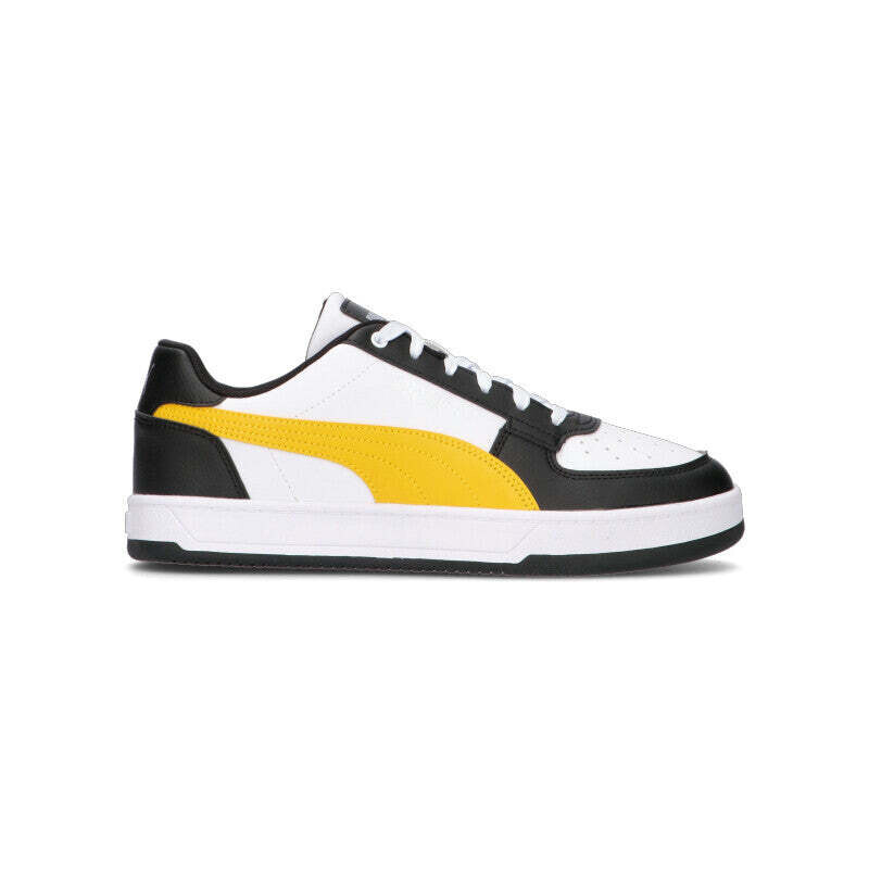 PUMA CAVEN 2.0 Sneaker uomo bianca/nera/gialla SNEAKERS