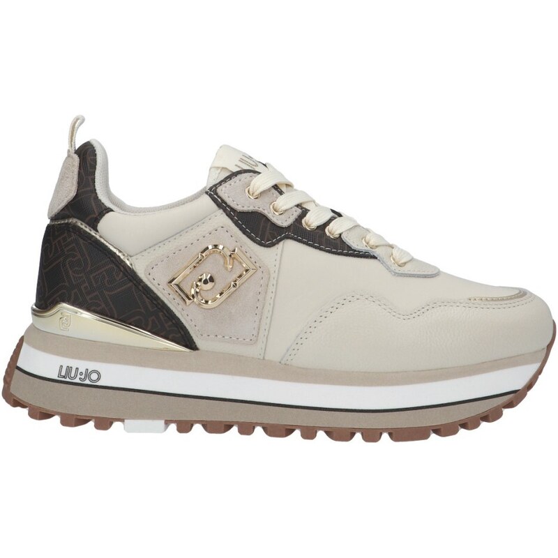 Liu Jo Sneaker Ametista BA5013PX027 - Scarpe Donna In Scamosciato E Tessuto, Suola Gomma 4 Cm - 3