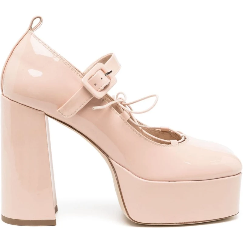 Simone Rocha Pumps con plateau - Rosa - Stileo.it