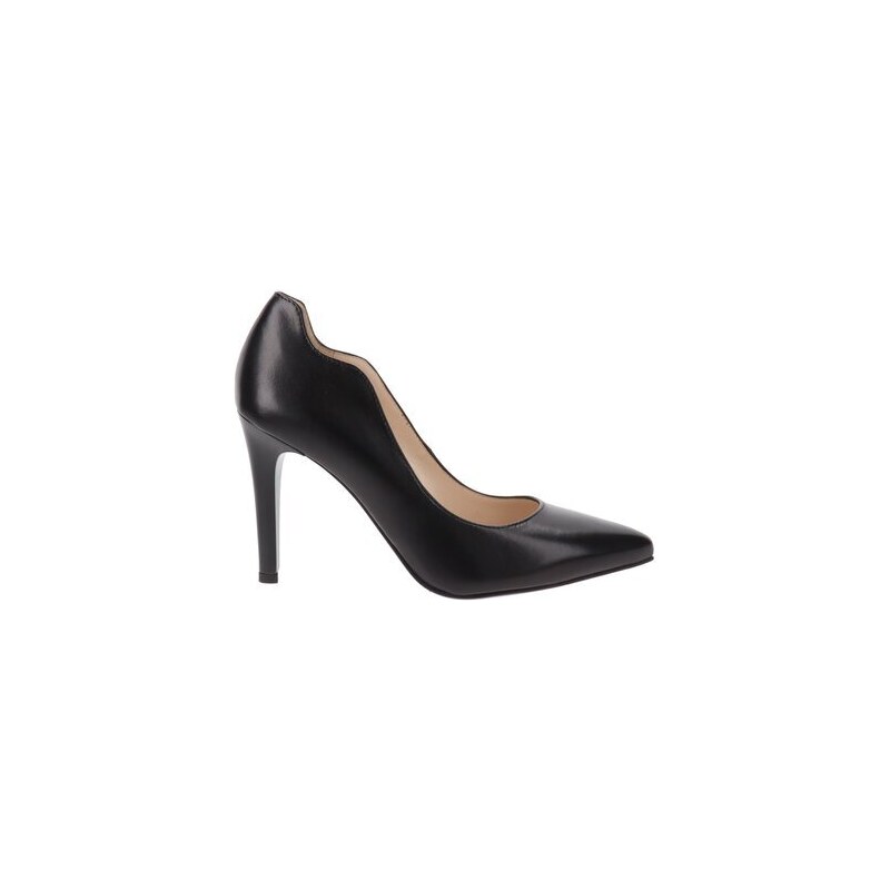 Nero Giardini Décolleté Donna Mary Jane In Pelle - Tacco A Blocco, Chiusura Con Fibbia, Made In Italy (I410900D)