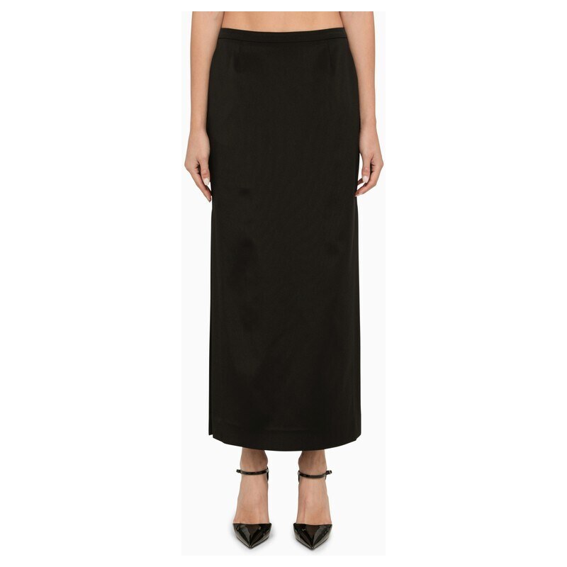 Vestito Maxi Scollo Barchetta Senza Maniche – Bodycon Con Spacco Laterale E Vita Scoperta, Elegante Per Matrimoni E Festività