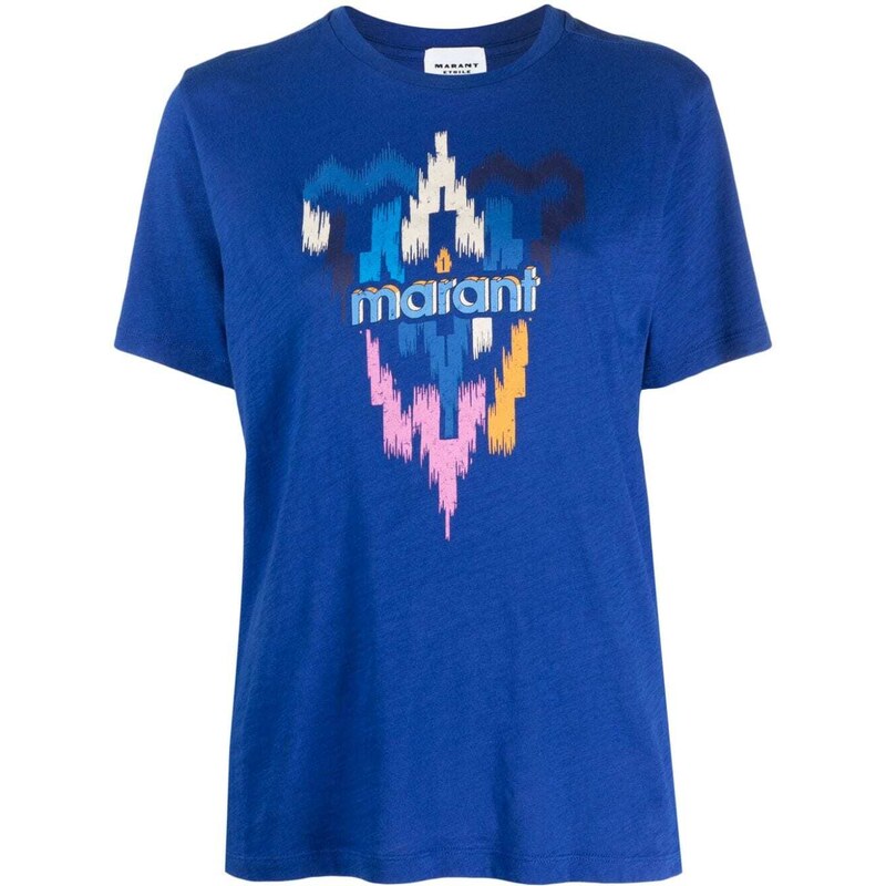 MARANT ÉTOILE T-shirt con stampa - Blu