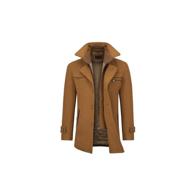 Slim Fit Cappotto Corto Zara Uomo Bitto Properties Cappotti Uomo