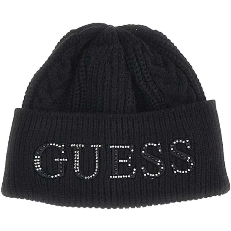 Guess cappello nero Athene logo strass W3BZ17Z3360