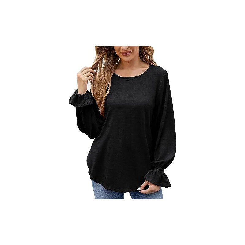 T-shirt Rossa In Cotone A Maniche Lunghe Con Scollo Tondo E Logo Ricamato Su Petto Polo Ralph Lauren